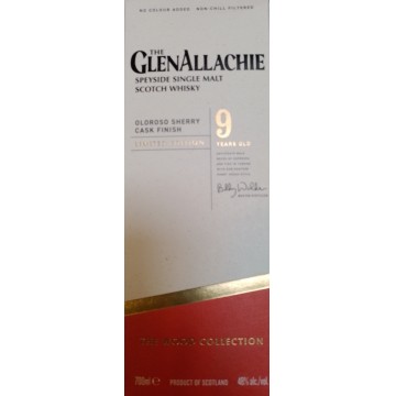 The GlenAllachie The Wood Collection 9 Years Old Oloroso Sherry Cask Series 2014