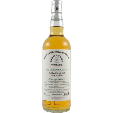 Signatory Un-Chillfiltered Collection Blair Athol 11 Years Old 2011 #306899+905+911+913