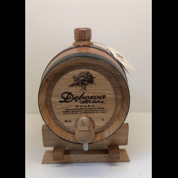 Debowa Premium Vodka in houten vat