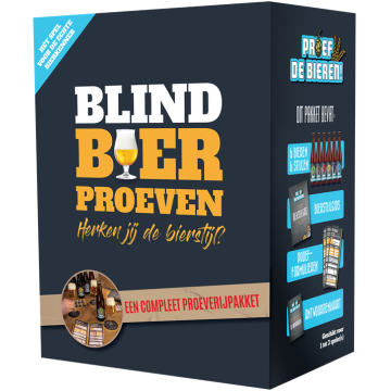 Blind Bierproeven 6 x 33 cl + Proeverijcursus