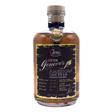 Zuidam Oude Genever American Oak 15 Years Old Single Barrel