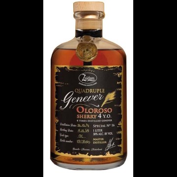 ZUIDAM QUADRUPLE GENEVER OLOROSO 4 YEARS