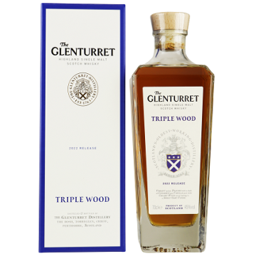 Glenturret triple wood Higland Single Malt Scotch Whisky 43%